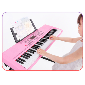 HUASHENG-<span class=keywords><strong>Piano</strong></span> eléctrico con 61 teclas, teclado Dual, pantalla Digital, instrumentos musicales, órgano eléctrico de estilo Power - Product Image 6