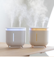 Humidificateur d'air USB rechargeable grande capacité IMYCOO, double 2L, OEM/ODM, brume fraîche, grande autonomie de batterie