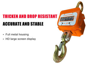 <strong>Electronic</strong> <strong>Industrial</strong> Hanging Scale 1 Ton 5 Ton 10 Ton 15 Ton <strong>50</strong> Ton Digital Crane Scale - Product Image 2