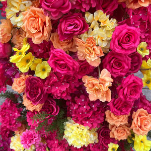 ดอกไม้ประดิษฐ์ขนาดใหญ่อุปกรณ์จัดงานซุ้มดอกไม้สำหรับงานแต่งงานซุ้มดอกไม้ฉากหลังทางเดินทางเดินดอกกุหลาบนำถนน - Product Image 4