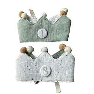Couronne personnalisée pour enfants Beckon, badge de fête, décoration d'anniversaire, chiffres interchangeables de 1 à 10 - Product Image 4