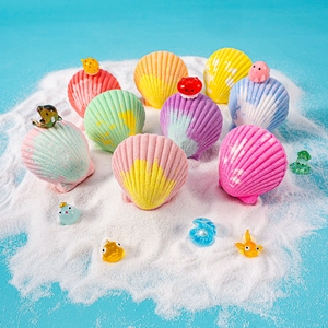 Coffret Cadeau de Bombes de Bain en Gros – Naturelles, Véganes, Luxueuses, Effervescentes, avec Jouets Surprise et Bijoux – Bombes de Bain Bio pour Enfants - Product Image 6