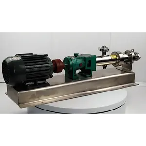 GW type sanitary screw pump that meets food hygiene standards easy to disassemble and clean