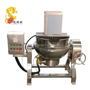 50L điện sưởi ấm nghiêng trái cây mứt thực phẩm nấu ăn công nghiệp trọng ấm đun nước