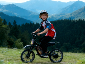 Moto électrique tout-terrain pour enfants, 16 pouces, 36V, 250W, batterie étanche, adapté au terrain de montagne, 8-12 ans - Product Image 3