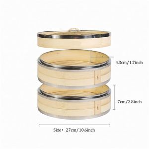 <span class=keywords><strong>Vaporera</strong></span> para cocinar Momos Diy Dumplings Dumpling japonés Bamboo Our Place Small Momo Price Chinese Clay Pot - Product Image 4