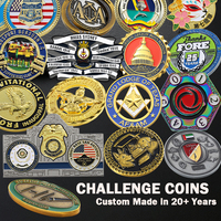 Pièces de monnaie en alliage de zinc émaillées avec design 3D Lion Crest, collection de pièces de monnaie en métal personnalisées pour clubs et souvenirs