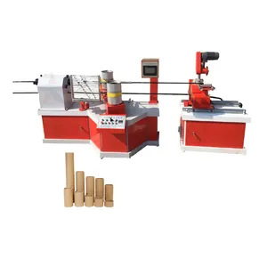 Mesin Pembuat Tabung Pipa Kecil Otomatis Kualitas Tinggi Mesin Pengeriting Tabung Kertas Spiral