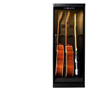 Guitar HQ248 update style Constant Humidity Cabinet Wooden Guitar Moisturizing Cabinet Bass Storage Box Bags Musical Instruments