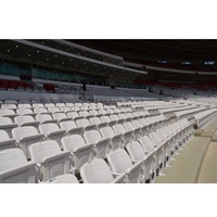 Solution de sièges fixes pour stades Avant Sports Arena, sièges pliants pour stades de football en plein air, chaises de tribunes sportives