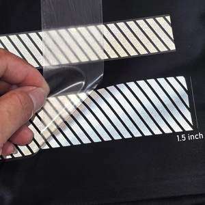 فينيل عاكس فضي عالي الوضوح للطباعة الحرارية، ملصقات بلاستيكية للملابس والحقائب والقمصان - Product Image 6