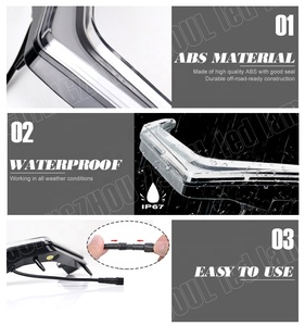Rzr fang-luces intermitentes blancas y ámbar, faros para utv atv rzr krx 1000 <span class=keywords><strong>maverick</strong></span> <span class=keywords><strong>polaris</strong></span>, 1 par, 2 unidades - Product Image 5