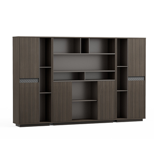 Ông chủ chủ tịch quản lý bàn văn phòng bàn ghế kết hợp đơn giản hiện đại sang trọng ý nghĩa cao lớn lớp gỗ mô-đun Ông Chủ - Product Image 3