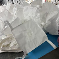 Sac de conteneur en vrac facile à remplir, compatible avec les grues de chariots élévateurs, pour la livraison logistique de marchandises en vrac aux ports côtiers
