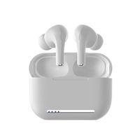 Produk penjualan terbaik 2023 Headphone earbud nirkabel Earphone earbud disesuaikan Earphone modis Earphone telinga dengan Bluetrum