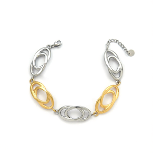 E495-B300-0188JG สร้อยข้อมือแฟชั่นแบบโซ่และแบบเชื่อมต่อ - Product Image 2