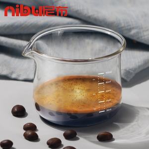 Nibu 100Ml Milieuvriendelijk Hoog Borosilicaatglas Espresso Shot Glas Maat Kopje Koffie En Melk Koffie Maatbeker - Product Image 4