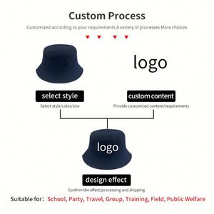 Gorras de Pescador Blancas de Algodón al por Mayor para Hombre, Gorras de Pescador Rosas con Logotipo Bordado para Mujer, Gorra de Pescador Personalizada para Adultos - Product Image 4