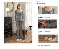Nouvelle Collection 2026 : Ensemble de Pyjama en Soie Côtelée pour Femme, Ultra-Élastique, Respirant et Doux, avec un Design Confortable et Tendance
