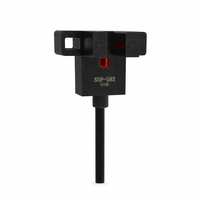 Sensor Fotoelektrik Tipe Slot SOP-U82 5mm Saklar Optik Beralur NPN PNP DC5-24V 3kHz IP50 untuk Mesin Pelabelan Grosir