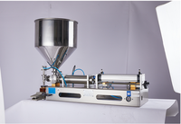 Machines pour petites entreprises, machine de remplissage semi-automatique pour pâte, miel, crème, cosmétiques, beurre d'arachide, sirop, bouteilles en verre et en plastique