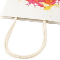 Sacs en papier d'emballage de luxe imprimés de logo personnalisé Sac en papier d'emballage de cadeau de bijoux