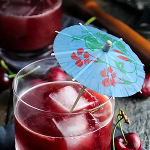 50 Palillos Decorativos con Forma de Paraguas Pequeños de 10 cm de Largo, Palillos para Frutas, Decoración de Cócteles, Palillos para Pasteles, Palillos con Forma de Paraguas para Platos de Frutas - Product Image 4