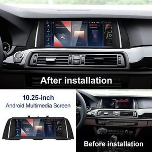 STWEI New ID6 ID7 ID8 <span class=keywords><strong>UI</strong></span> 10.25 inci Sistem Android Wireless Carplay AUTO untuk BMW Seri 5 F10 F11 CIC NBT Pemutar Video Mobil GPS - Product Image 2