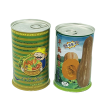 Vente en gros Boîte de conserve facile à ouvrir 250ML 450ML 1000ML Emballage métallique en aluminium pour légumes graines liquides et aliments en conserve