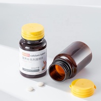 Capsules de pilules pharmaceutiques en plastique à large bouche pour tablette