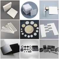 Hochreines Al2O3-Aluminiumoxid-Keramik-Vierkantblech OEM Zwei Ecken Löcher Isolierung Verwendung Kugel-/Stabform schneiden Verarbeitung