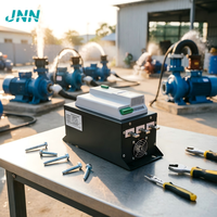 Démarreur progressif électronique intégré 240V AC 60Hz pour moteur, démarrage étoile-triangle, 5.5kW IP54, marque JNN, modèle JN-360-5.5KW, industriel