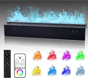 Chimenea de Vapor 3D de Alta Simulación con Control Remoto, Chimenea Decorativa sin Calor, Solo Llama, para Pared de Fondo de TV - Product Image 2