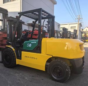 10-16Ton รถยกดีเซลความยาวส้อม4.5เมตรสำหรับจัดการ FD50-7 Komatsu FD100 TCM พร้อมกำลังเปลี่ยนเกียร์ด้านข้าง - Product Image 6