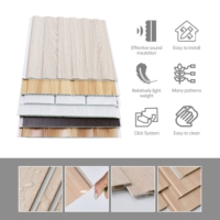 Panneaux de plafond en PVC haute résistance, résistants à l'humidité et aux fissures, revêtement intérieur
