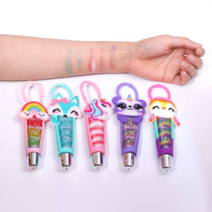 <span class=keywords><strong>Justgirl</strong></span> – tubes de brillant à lèvres en Silicone pour enfants, cosmétique, économique, étanche, porte-étiquette privée - Product Image 6