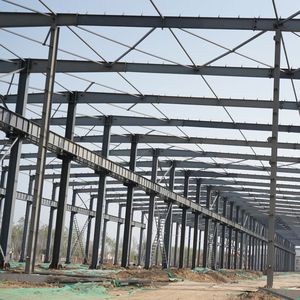 Nave prefabricada de estructura de acero, cobertizo estándar americano, kit de construcción de estructura metálica para granero. - Product Image 3