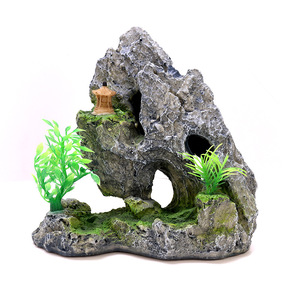 Blauwe Drakensteen Hars <span class=keywords><strong>Aquarium</strong></span> Landschap Simulatie Milieuvriendelijke Kleine Rotstuin Handwerk Decoratie Gesimuleerde Rotstuin - Product Image 1