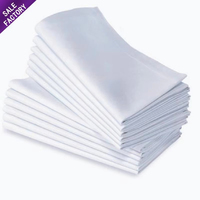 Offre Spéciale 100% coton couleurs serviette de Table dîner pour hôtel linge de Table serviette de mariage pour Restaurant