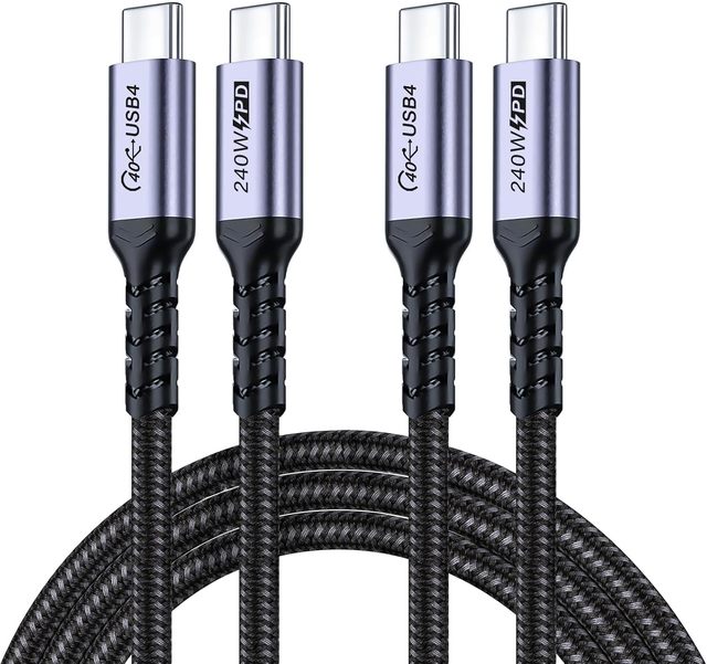 USB4 40Gbps Cable 240W PD3.1 Fast Charging 8K60Hz Video Data Sync Cord Thunderbolt 4 3 Compatible Laptop Tablet OEM ODM