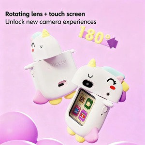 Reloj Inteligente <span class=keywords><strong>con</strong></span> Cámara 3 en 1 para Niños, Lente Giratoria, Carcasa de <span class=keywords><strong>Dibujos</strong></span> <span class=keywords><strong>Animados</strong></span>, Pantalla Táctil, Cámara Digital para Niños Pequeños, Regalo Deportivo para Niños y Niñas - Product Image 3