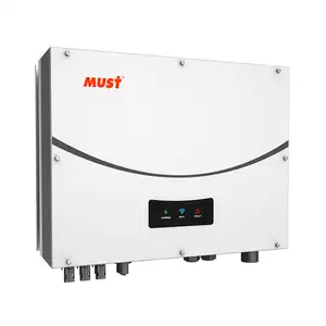 IP65 protection degree 5000W 6000W 3 phase power inverter on grid solar inverter 4000W for with Multi MPPT controller