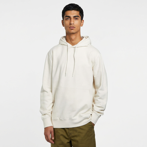 Sudadera con capucha de algodón grueso de alta calidad con cremallera completa y logotipo personalizado al por mayor para hombre - Product Image 1