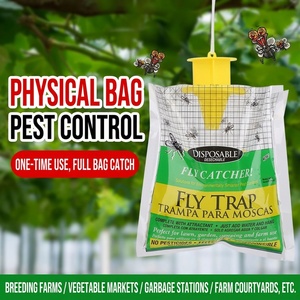 Piège à mouches jetable hautement efficace avec appât, piège à insectes d'extérieur - Product Image 3