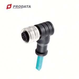 Conector de cable impermeable de 90 grados M12 de 4 pines para aplicaciones de automóviles - Product Image 6