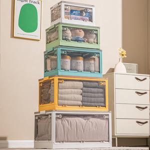 Stackable Plastic Storage Basket Organizers Storage Bins Storage Container