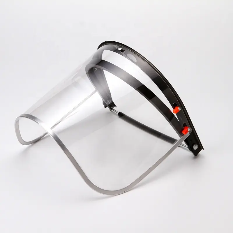 High Quality Safety Steel PC Clear Visor Face Shield