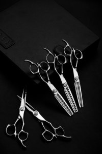 Nhật Bản 440C Tóc Kéo 60-61hrc Chất Lượng Cao Cắt Tóc Kéo 6 Inch Tóc Cắt Mỏng Cắt Kéo Chuyên Nghiệp Cắt Tóc Kéo - Product Image 4