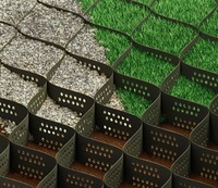 Оптовая продажа экологичных геосеток из HDPE для стабилизации гравия с гладкой поверхностью для наружных подпорных стен