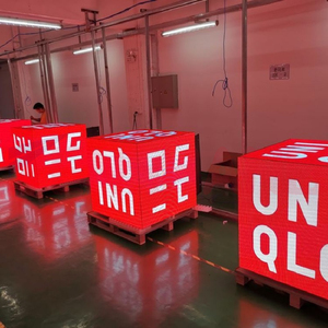 Affichage LED en cube Android étanche, affichage vidéo dynamique 3D, écran LED en cube pour la publicité en magasin, publicité intérieure et extérieure - Product Image 6